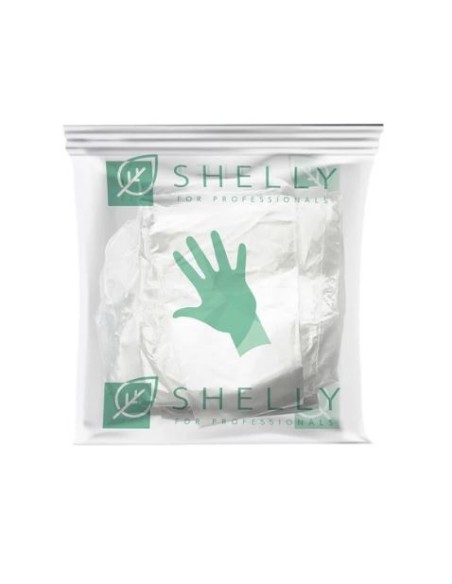 Shelly Manicure gloves set -  Guanti Spa monouso per manicure con cheratina, collagene ed estratto di orchidea Conf. 10 paia