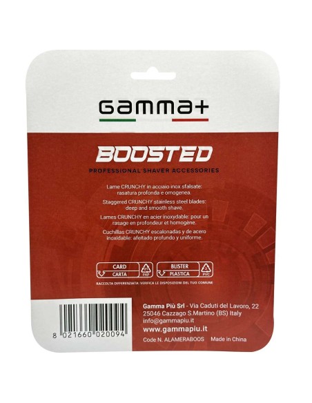 Gammapiù Testina con 3 lame Boosted shaver