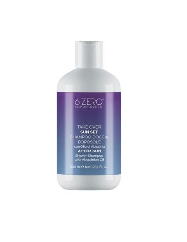 6.zero Take Over Sun Set Shampoo-Doccia Doposole 300 ml