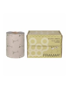 Framar embossed roll medium Extra Dirty alluminio per meches 97,5 mt
