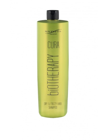 Maxxelle Cura Biotherapy Dry & Frizzy Hair Shampoo per capelli secchi e crespi 1000 ml