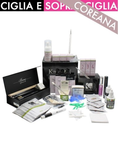 Kalentin Maxi kit Coreano laminazione ciglia/sopracciglia (20 applicazioni) v7