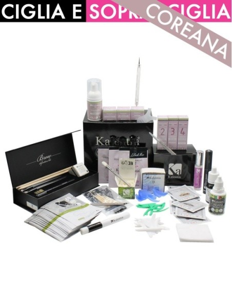 Kalentin Maxi kit Coreano laminazione ciglia/sopracciglia (20 applicazioni) v7