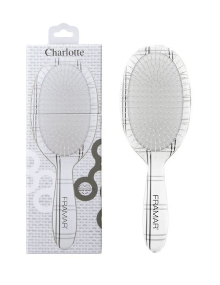 Framar detangle brush Plaid hair day Charlotte