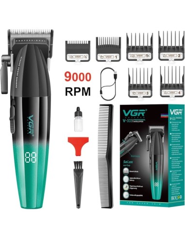 VGR Clipper Tagliacapelli cordless green V-003