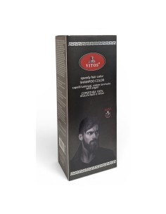 Vitos Speedy hair color - Shampoo colorante nero 420 ml
