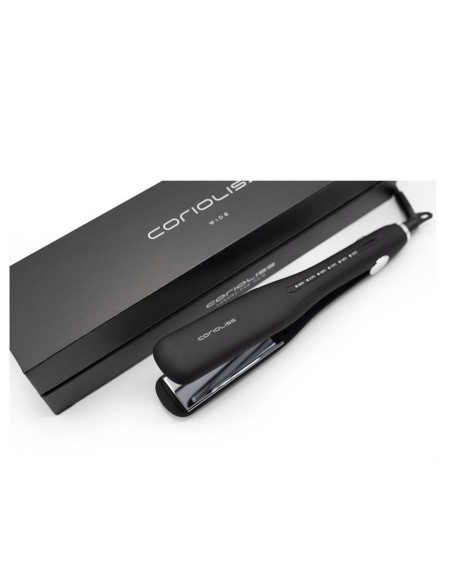 Corioliss Wide Black soft touch - Piastra per capelli larga