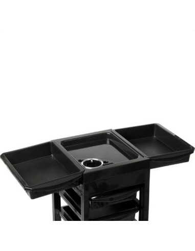 Labor Carrello Nery 5 scomparti nero