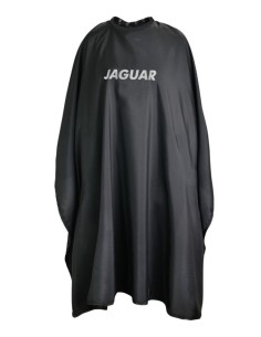 Jaguar Mantella taglio nera grande con chiusura a bottoni 145 x 160 cm