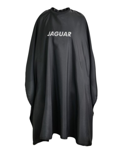 Jaguar Mantella taglio nera grande con chiusura a bottoni 145 x 160 cm