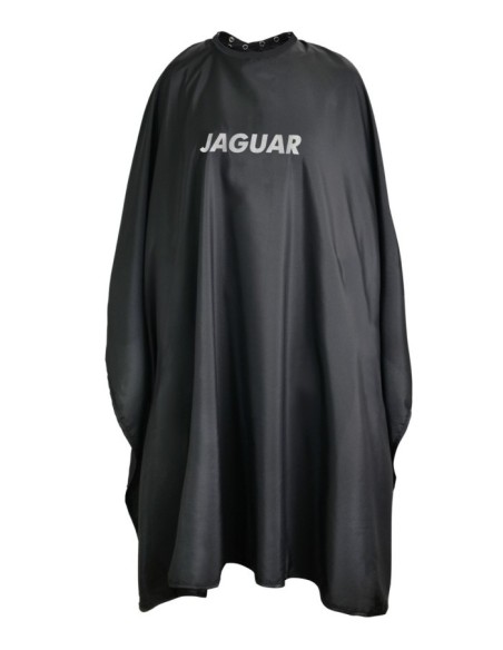 Jaguar Mantella taglio nera grande con chiusura a bottoni 145 x 160 cm