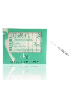 Aghi Ballet k4 Inox per elettroepilazione 0,10 mm 10 pz