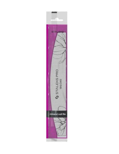 Staleks Lima minerale per unghie a mezzaluna expert 40 - Grana 180/240