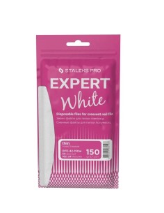 Staleks Pro Ricambi Bianchi sottili per Lima base mezzaluna expert42 grana150 50pz