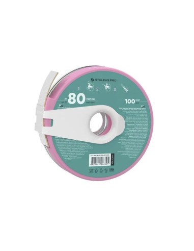 Staleks pro Lima papmam bianco in rotolo con custodia - Grana 100