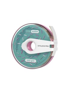 Staleks pro Lima papmam bianco in rotolo con custodia - Grana 100