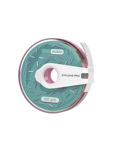 Staleks pro Lima papmam bianco in rotolo con custodia - Grana 100