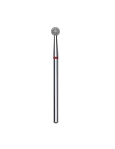 Staleks Pro Punta diamantata a Sfera, rosso, diametro punta 4 mm 2