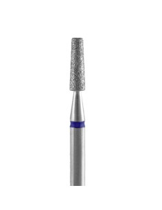 Staleks Pro Punta diamantata Tronco, blu, diametro 2.5 mm - Lunghezza punta 8 mm