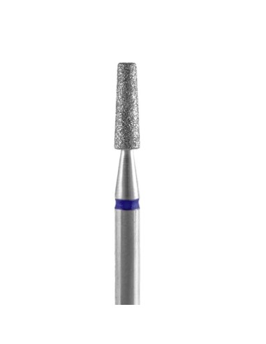 Staleks Pro Punta diamantata Tronco, blu, diametro 2.5 mm - Lunghezza punta 8 mm