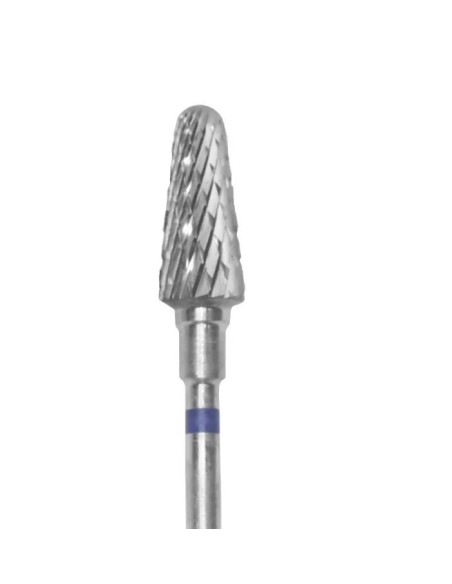 Staleks Pro Punta carbide tronco, blu, diametro 6 mm - Lunghezza punta 14 mm