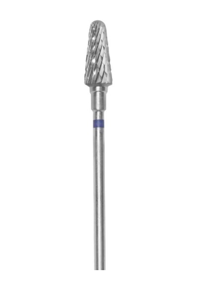 Staleks Pro Punta carbide tronco, blu, diametro 6 mm - Lunghezza punta 14 mm