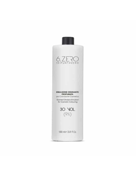 6.ZERO EMULSIONE OSSIDANTE PROFUMATA 30 VOL (9%) 1000 ML