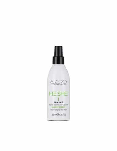 6.ZERO HE.SHE SEA SALT SPRAY MARINO PER CAPELLI EFFETTO SPIAGGIA 200 ML