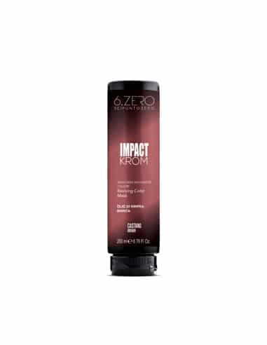 6.ZERO IMPACT KROM MASCHERA RAVVIVA COLORE 200 ML CASTANO