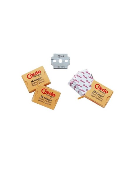 LAME TAGLIACALLI CREDO ORIGINALI ACCIAIO INOX 10 PZ