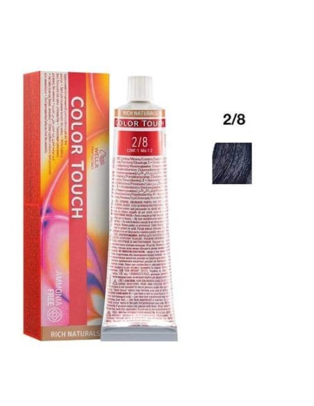 2/8 nero blu Wella color touch rich natural senza ammoniaca 60ml