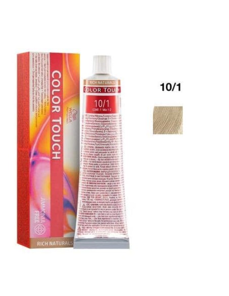 10/1 Biondo platino cenere Wella color touch rich naturals senza ammoniaca 60ML