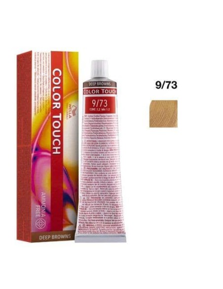 9/73 TABACCO CHIARISSIMO WELLA COLOR TOUCH DEEP BROWNS SENZA AMMONIACA 60ML