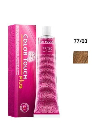 77/03 BIONDO MEDIO INTENSO NATURALE DORATO WELLA COLOR TOUCH PLUS SENZA AMMONIACA 60ML