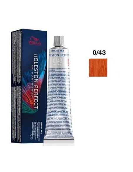 0/43 Wella koleston perfect me + special mix 60ml rame dorato