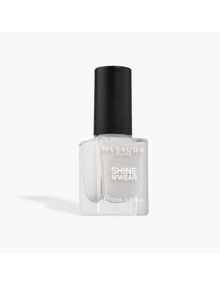 MESAUDA SHINE N'WEAR SMALTO 232 EXTRA WHITE 10ML