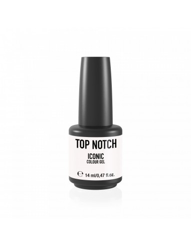 MESAUDA TOP NOTCH SMALTO SEMIPERMANENTE GEL COLOUR ICONIC 14 ML  210 SNOW