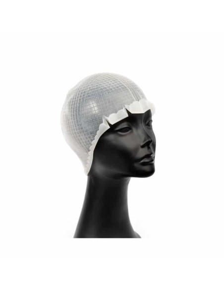 Labor Cuffia meches silicone flash preforata con uncinetto taglia l