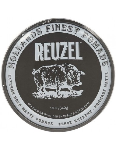 REUZEL EXTREME HOLD MATTE POMADE TENUTA OPACA ESTREMA 340 GR