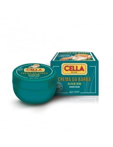 CELLA MILANO CREMA DA BARBA ALOE VERA BIO 150 ML