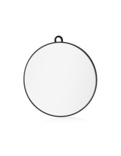 Labor Specchio nero rotondo Round Mirror Ø 28 cm