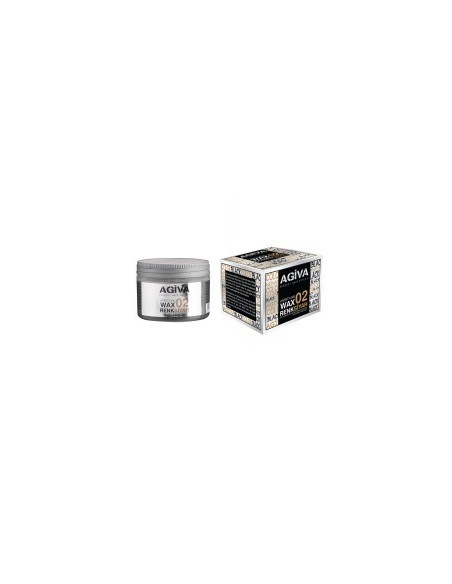 AGIVA COLOR WAX 02 - NERO - 120 GR