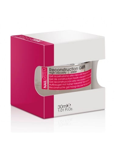 NAILSYSTEM - GEL RICOSTRUZIONE ALTA VISCOSITA' SEMITRAPARENTE ROSA 30 ML