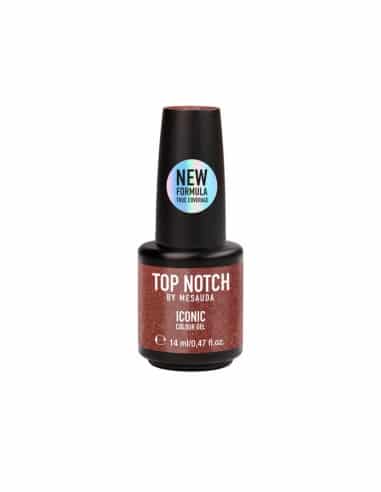 MESAUDA TOP NOTCH SMALTO SEMIPERMANENTE GEL COLOUR ICONIC 14 ML 252 ADRENALINE