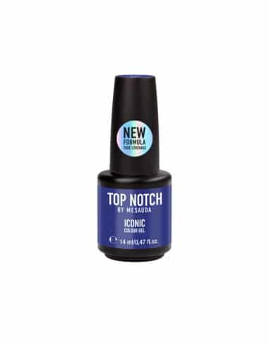 MESAUDA TOP NOTCH SMALTO SEMIPERMANENTE GEL COLOUR ICONIC 14 ML 255 BLUE DOME