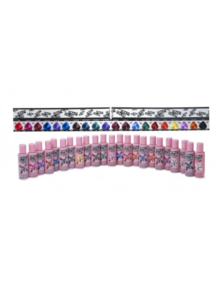 Crazy Color Crema Colorante Vegetale per Capelli , Violette - 100 ml