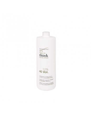 MAXXELLE THINK DEVELOPER EMULSIONE OSSIDANTE IN CREMA CON OLIO DI ARGAN 40 VOL. 1000 ML