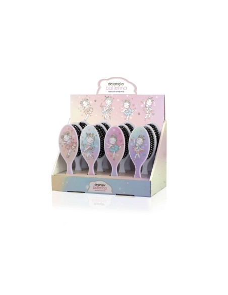LABOR DETANGLER BALLERINA SPAZZOLA SCIOGLINODO EXPO 12 PZ