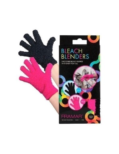 FRAMAR BLEACH BLENDERS GLOVES 100 % SOFT MICROFIBRE 2 PZ