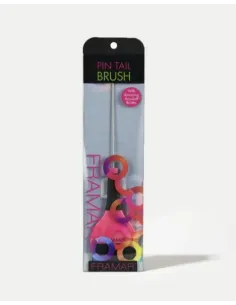 Framar PIN tail brush pink pennello tinta coda in metallo 2